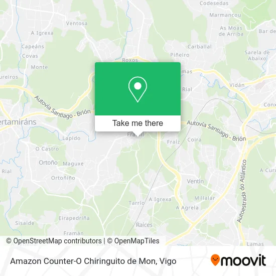 Amazon Counter-O Chiringuito de Mon map