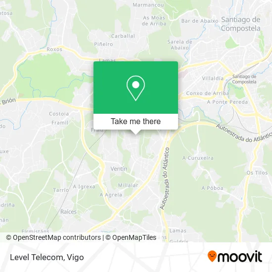 Level Telecom map