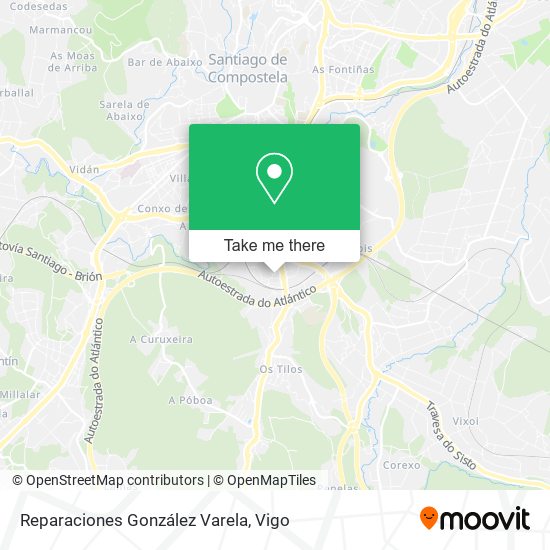 Reparaciones González Varela map