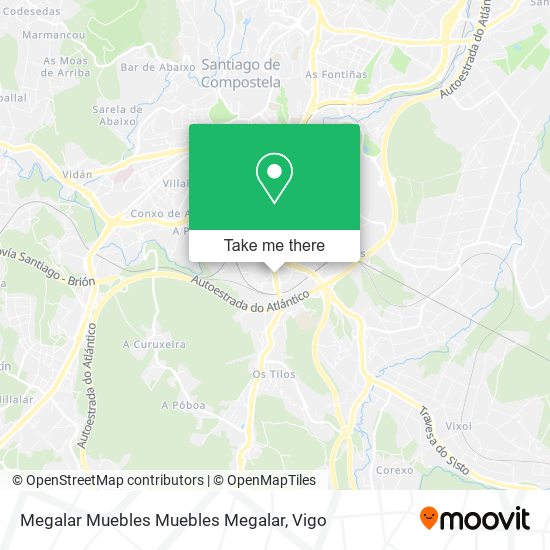 Megalar Muebles Muebles Megalar map
