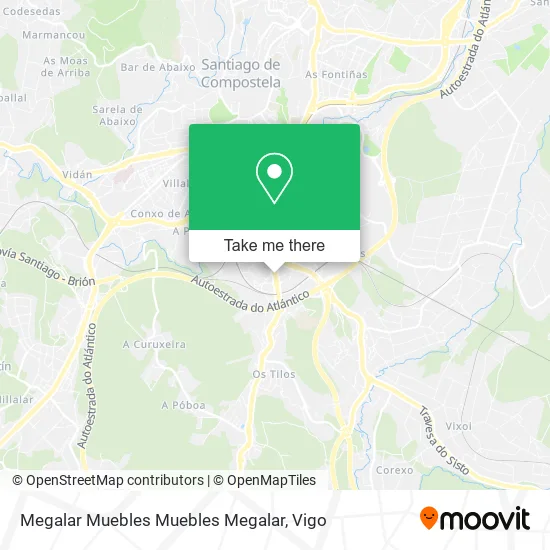 Megalar Muebles Muebles Megalar map