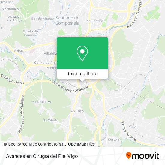 Avances en Cirugía del Pie map