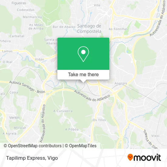 Tapilimp Express map