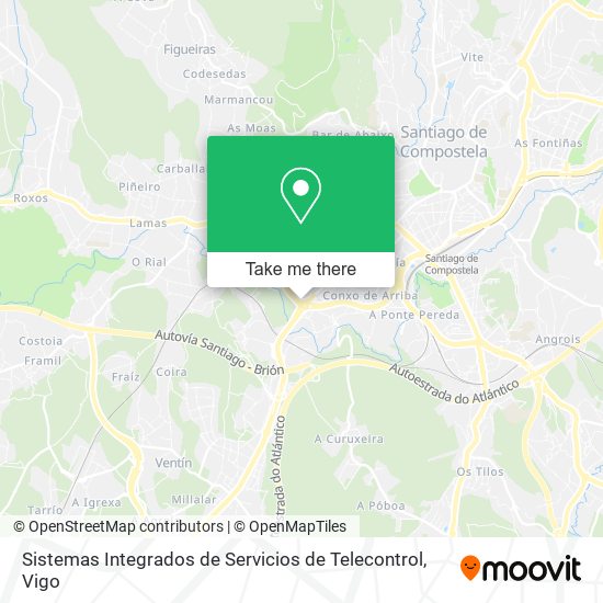 Sistemas Integrados de Servicios de Telecontrol map