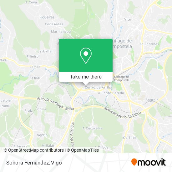 Sóñora Fernández map