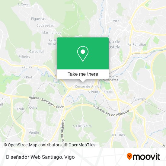 Diseñador Web Santiago map