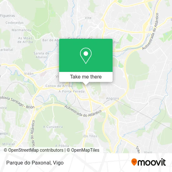 Parque do Paxonal map