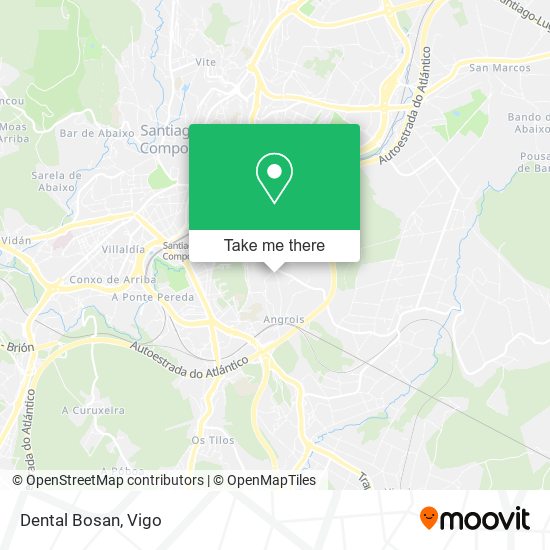 mapa Dental Bosan