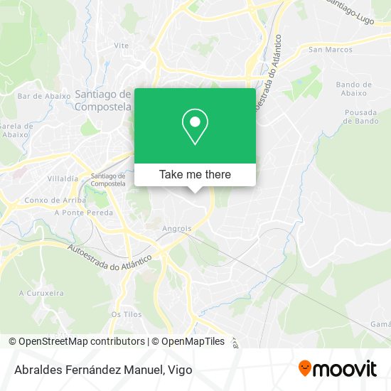 Abraldes Fernández Manuel map