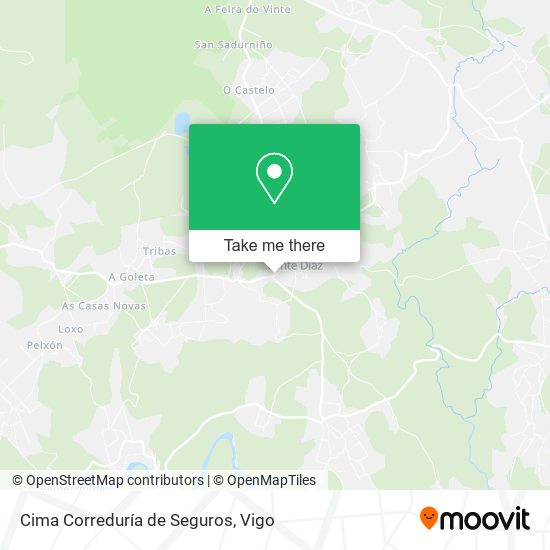 mapa Cima Correduría de Seguros