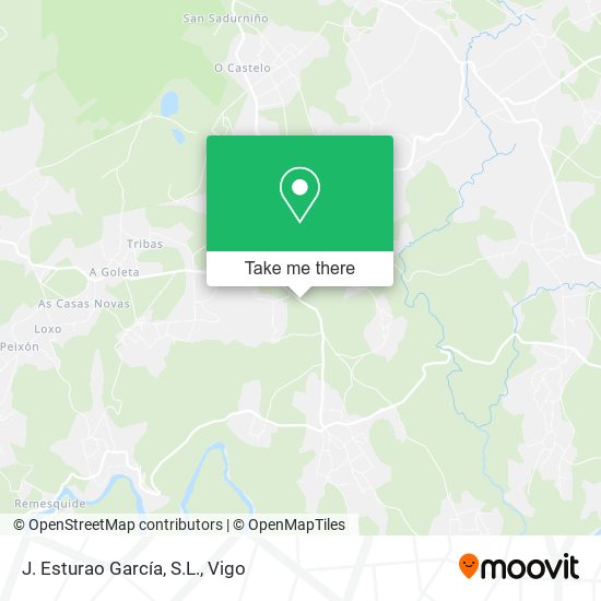 J. Esturao García, S.L. map