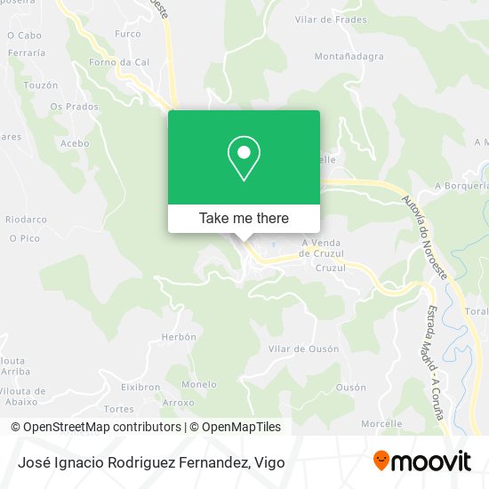 José Ignacio Rodriguez Fernandez map
