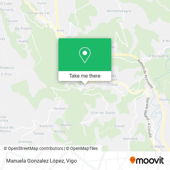 Manuela Gonzalez López map