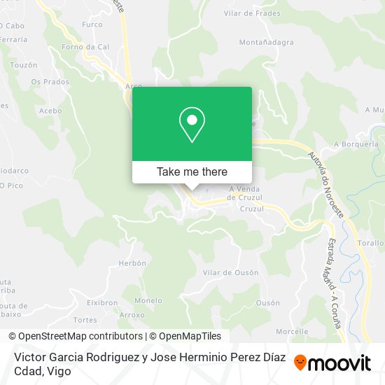 Victor Garcia Rodriguez y Jose Herminio Perez Díaz Cdad map