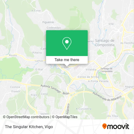 The Singular Kitchen map