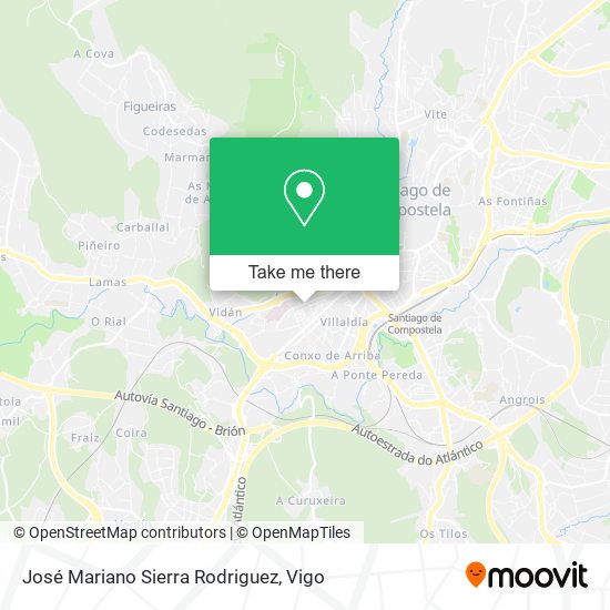 José Mariano Sierra Rodriguez map