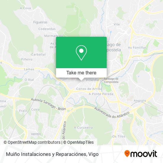 Muiño Instalaciones y Reparaciónes map