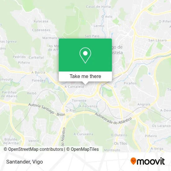 Santander map