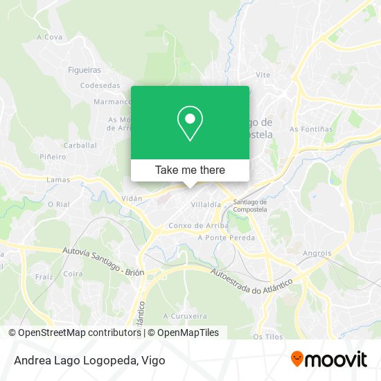 Andrea Lago Logopeda map