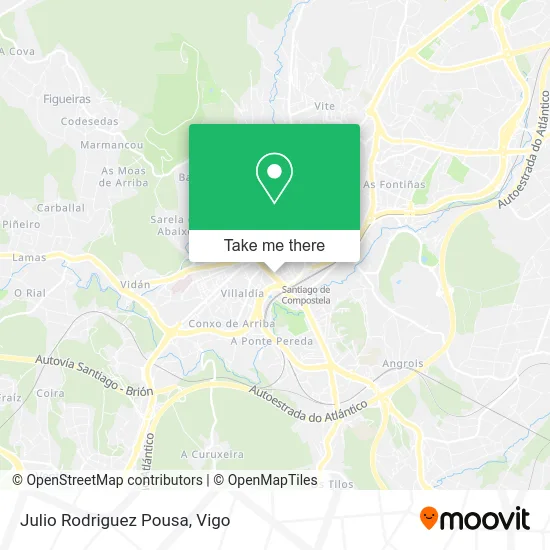 Julio Rodriguez Pousa map