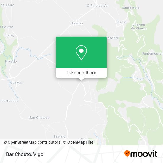 Bar Chouto map