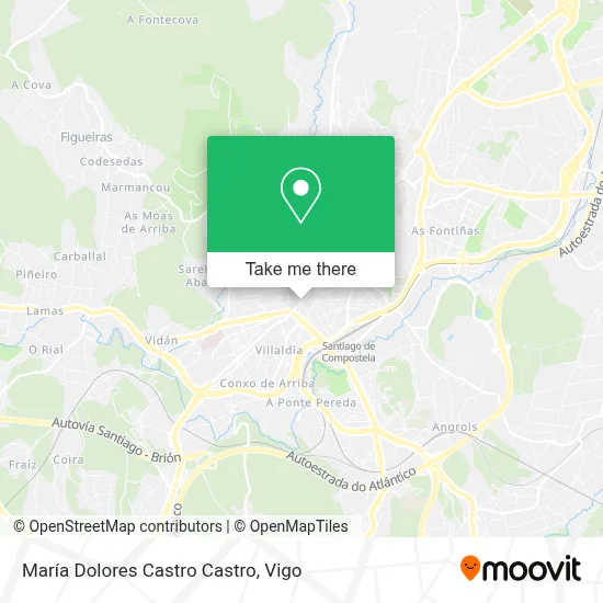 María Dolores Castro Castro map