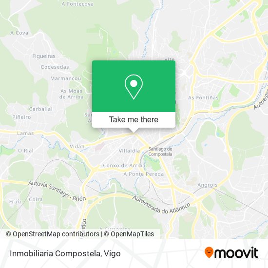 mapa Inmobiliaria Compostela