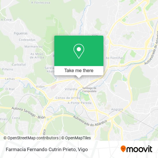 Farmacia Fernando Cutrin Prieto map