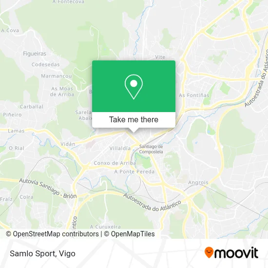 Samlo Sport map