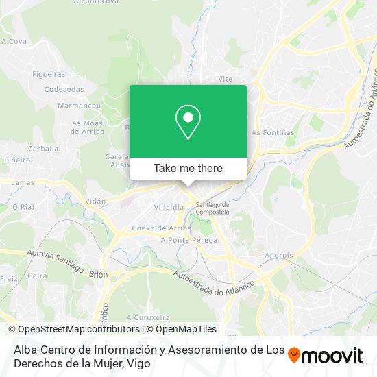 mapa Alba-Centro de Información y Asesoramiento de Los Derechos de la Mujer