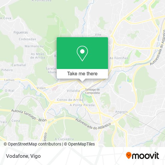 Vodafone map