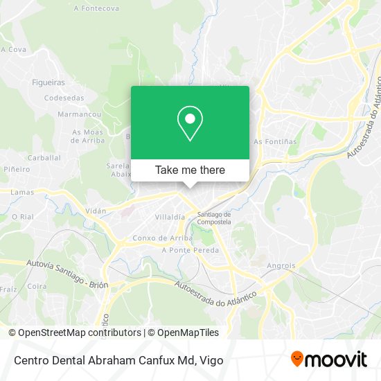 Centro Dental Abraham Canfux Md map