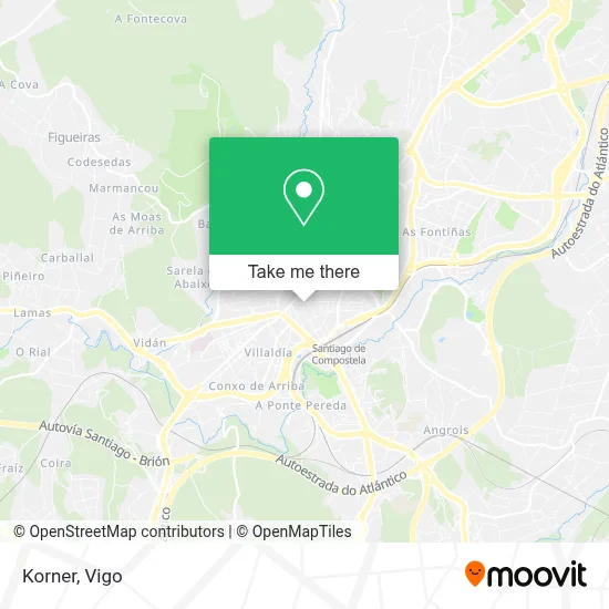 Korner map