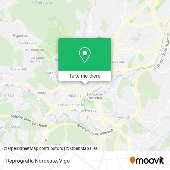 Reprografía Noroeste map