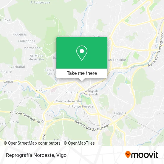 Reprografía Noroeste map