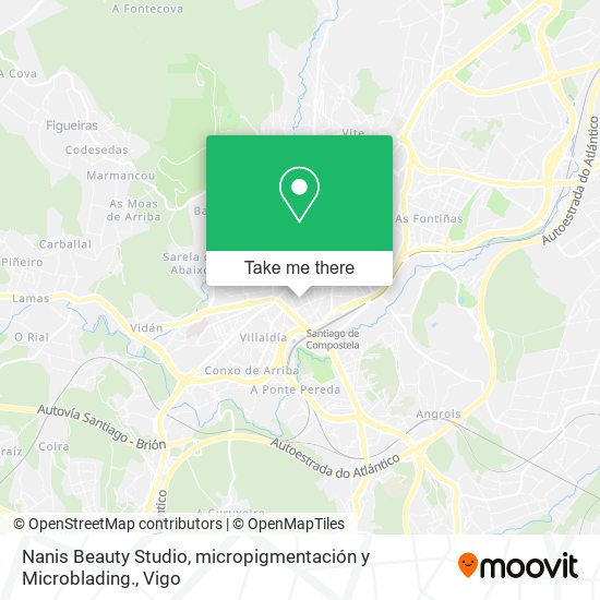 Nanis Beauty Studio, micropigmentación y Microblading. map