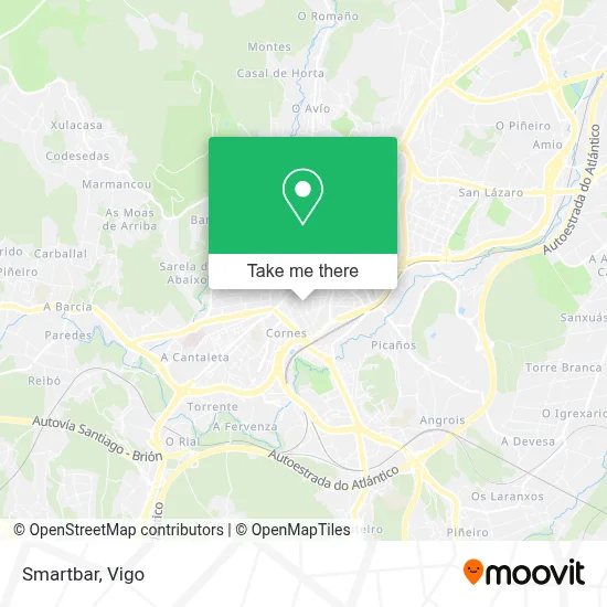 Smartbar map