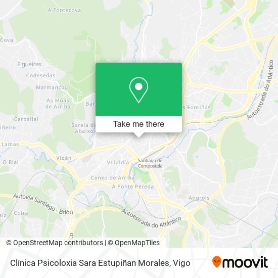 Clínica Psicoloxia Sara Estupiñan Morales map