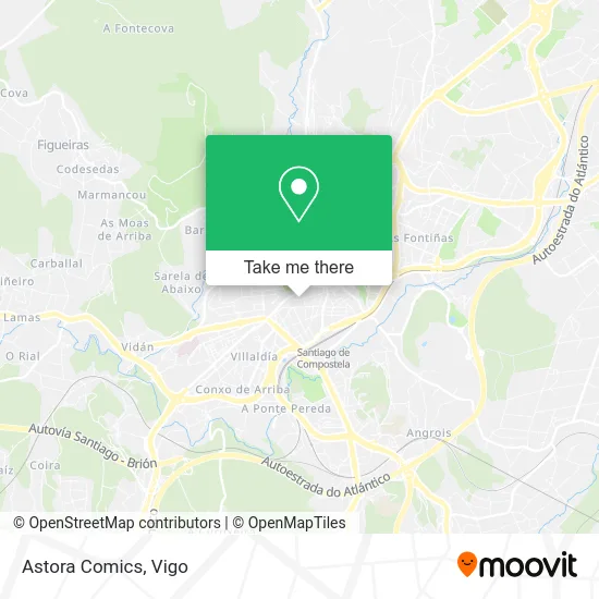 Astora Comics map