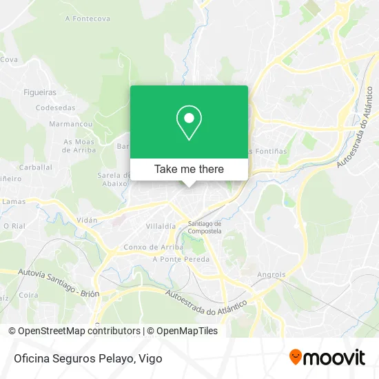 Oficina Seguros Pelayo map