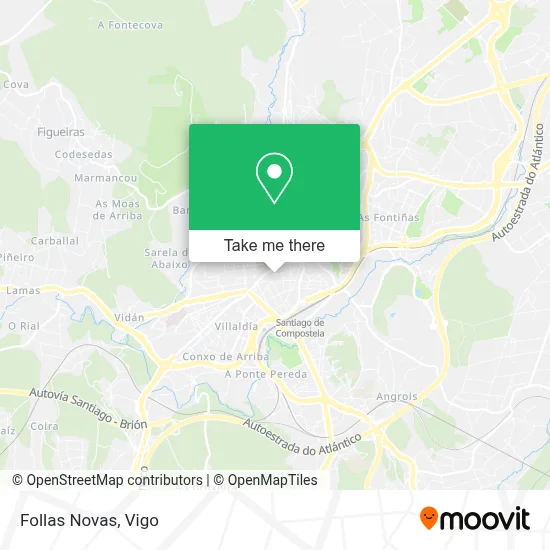 Follas Novas map