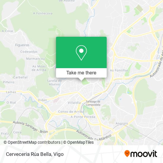 Cerveceria Rúa Bella map