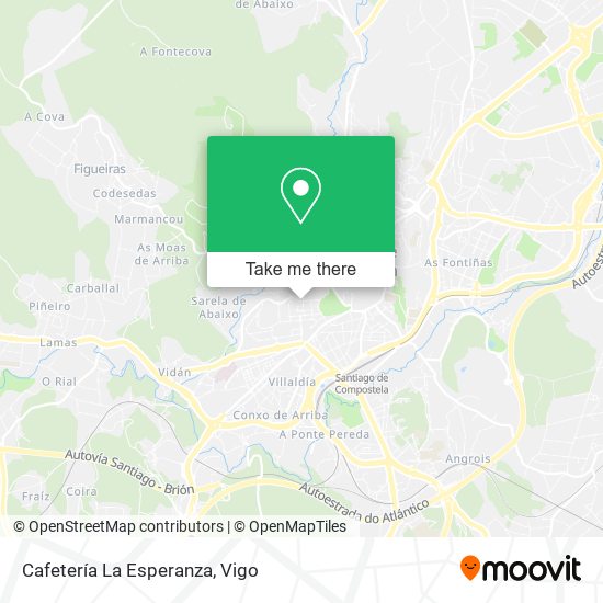 Cafetería La Esperanza map