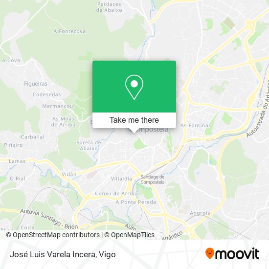 José Luis Varela Incera map