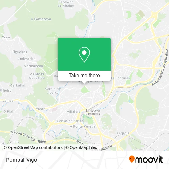 Pombal map
