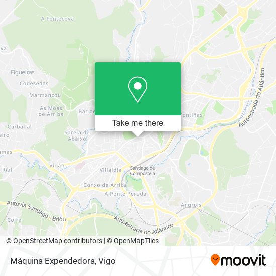 Máquina Expendedora map