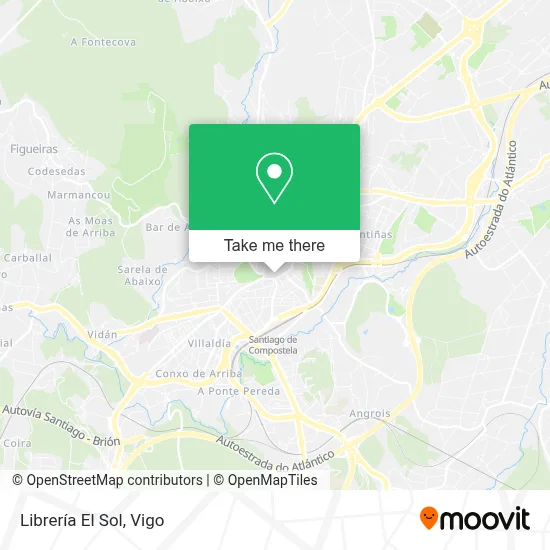 Librería El Sol map