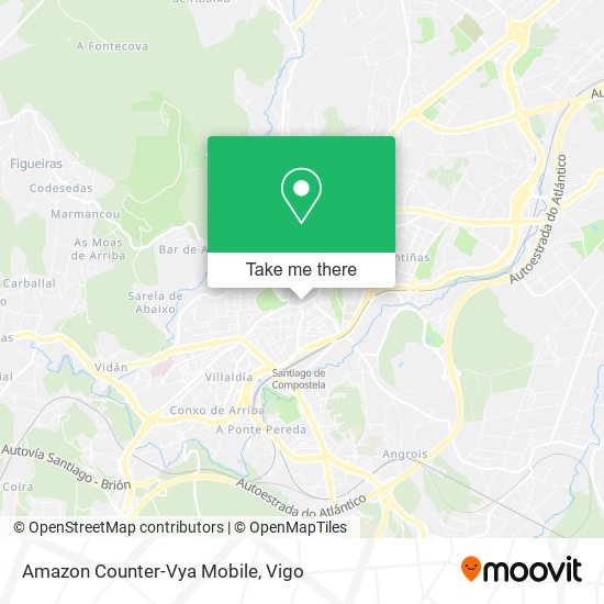 mapa Amazon Counter-Vya Mobile