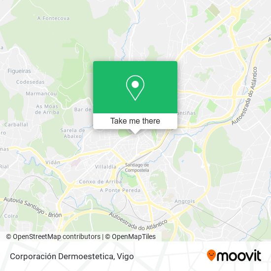 Corporación Dermoestetica map