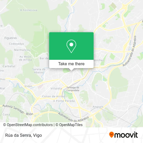Rúa da Senra map